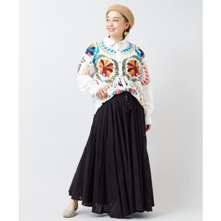 【チャイハネ】エルジャン刺繍メンズシャツ | アミナコレクション  | 詳細画像5 