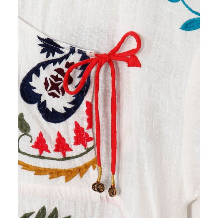 【チャイハネ】エルジャン刺繍ワンピース | アミナコレクション  | 詳細画像16 