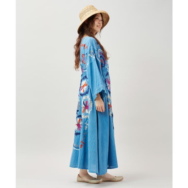 【チャイハネ】エルジャン刺繍ワンピース | アミナコレクション  | 詳細画像4 