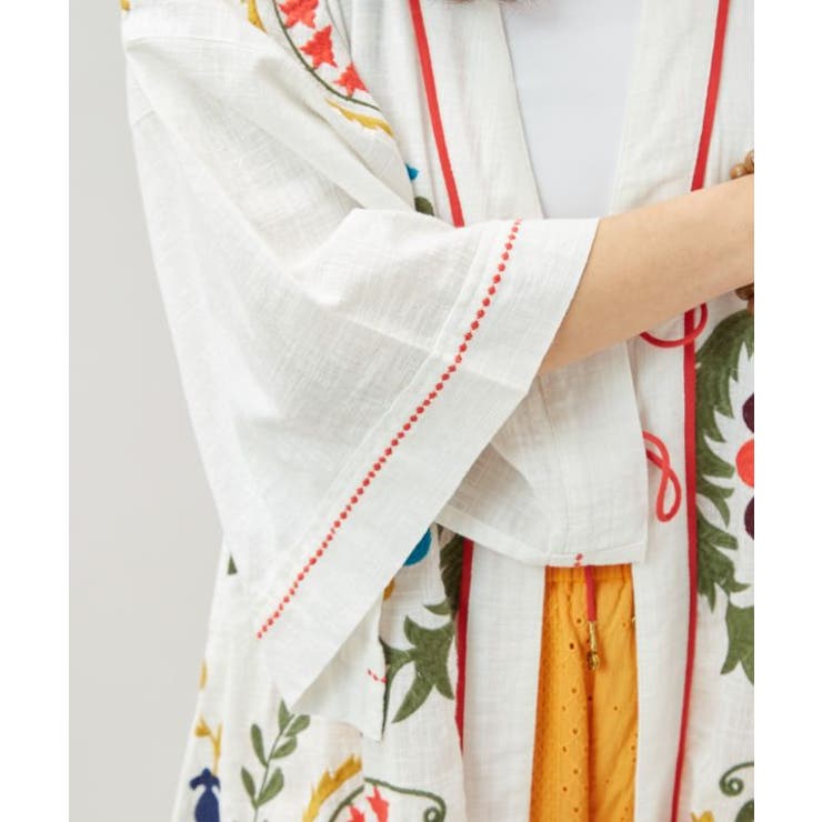 【チャイハネ】エルジャン刺繍カーディガン | アミナコレクション  | 詳細画像4 