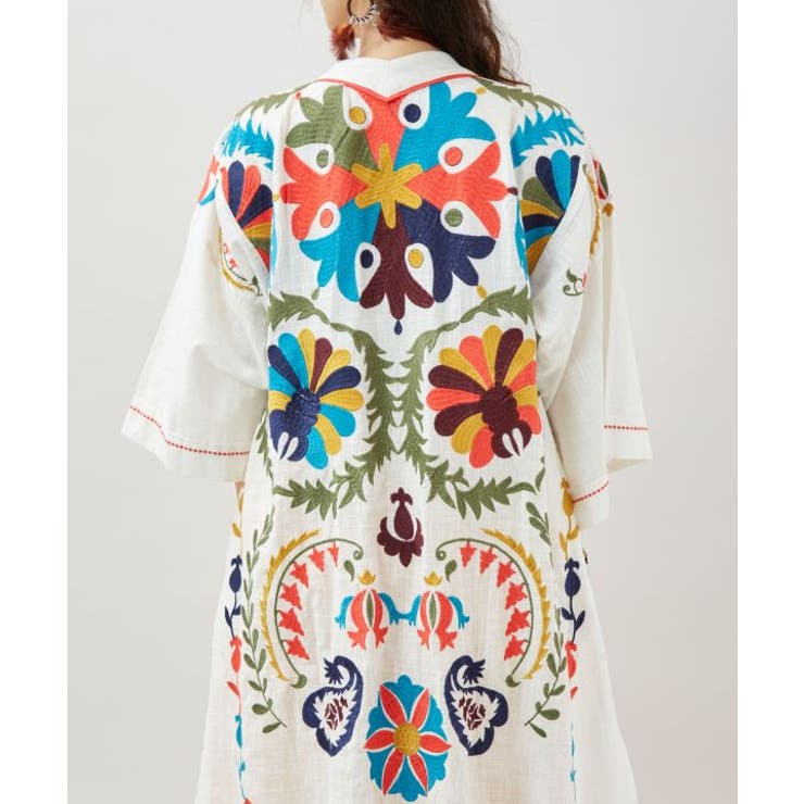 【チャイハネ】エルジャン刺繍カーディガン | アミナコレクション  | 詳細画像6 