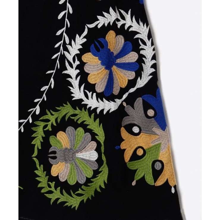 【チャイハネ】エルジャン刺繍スカート | アミナコレクション  | 詳細画像15 