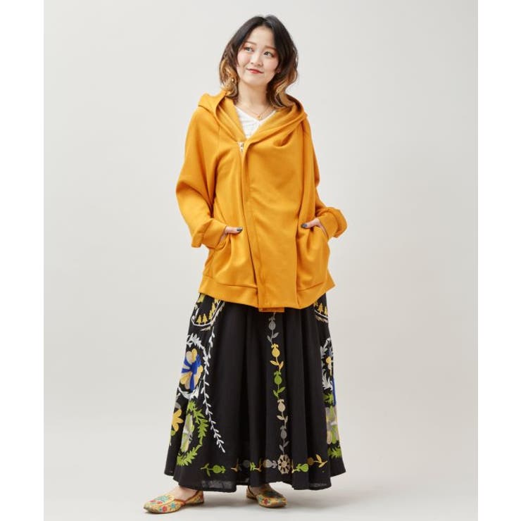 【チャイハネ】エルジャン刺繍スカート | アミナコレクション  | 詳細画像4 