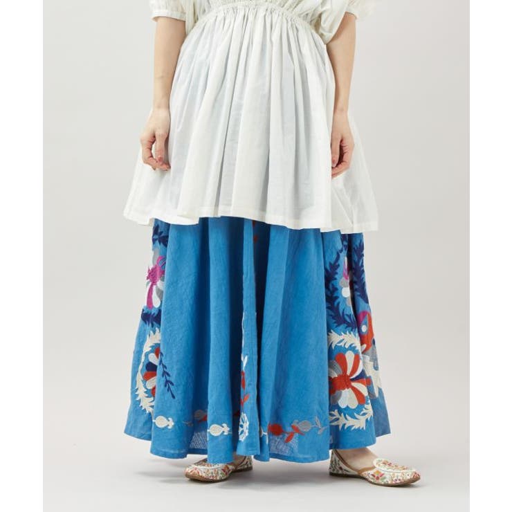 【チャイハネ】エルジャン刺繍スカート | アミナコレクション  | 詳細画像7 