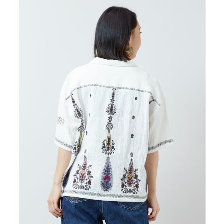 【チャイハネ】アナーシャ開襟シャツ | アミナコレクション  | 詳細画像10 