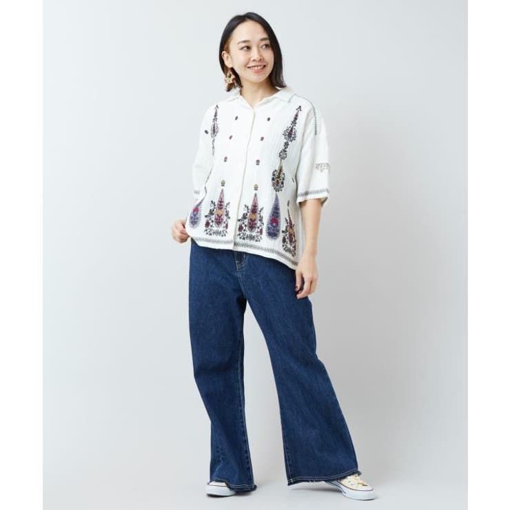 【チャイハネ】アナーシャ開襟シャツ | アミナコレクション  | 詳細画像7 