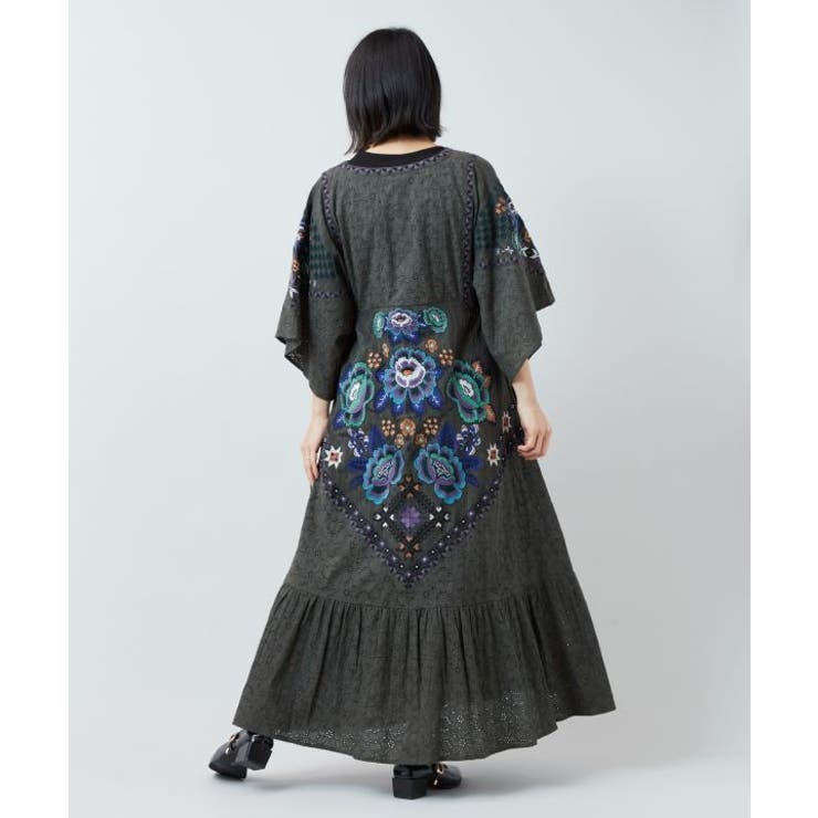 【チャイハネ】ロザリナ刺繍ワンピース | アミナコレクション  | 詳細画像5 