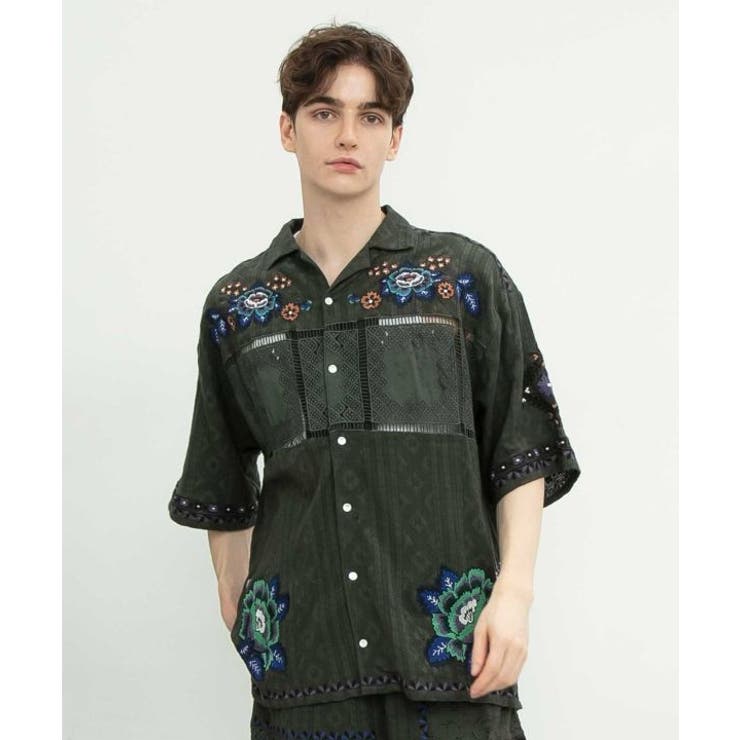 【チャイハネ】ロザリナメンズシャツ | アミナコレクション  | 詳細画像8 