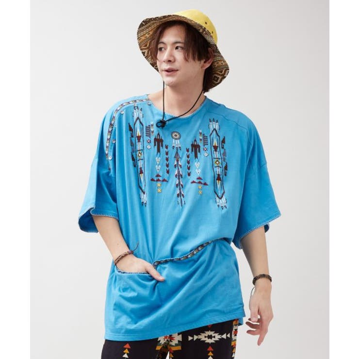 【チャイハネ】ネイーナメンズＴシャツ | アミナコレクション  | 詳細画像7 