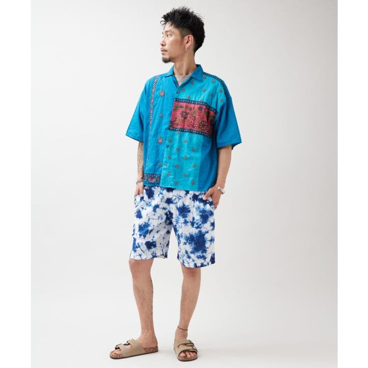 【チャイハネ】レヘンナ開襟メンズシャツ | アミナコレクション | 詳細画像5 