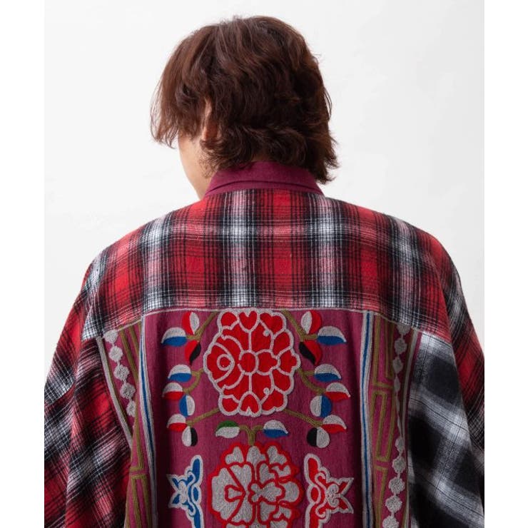 【チャイハネ】チベッチェメンズシャツ | アミナコレクション | 詳細画像10 