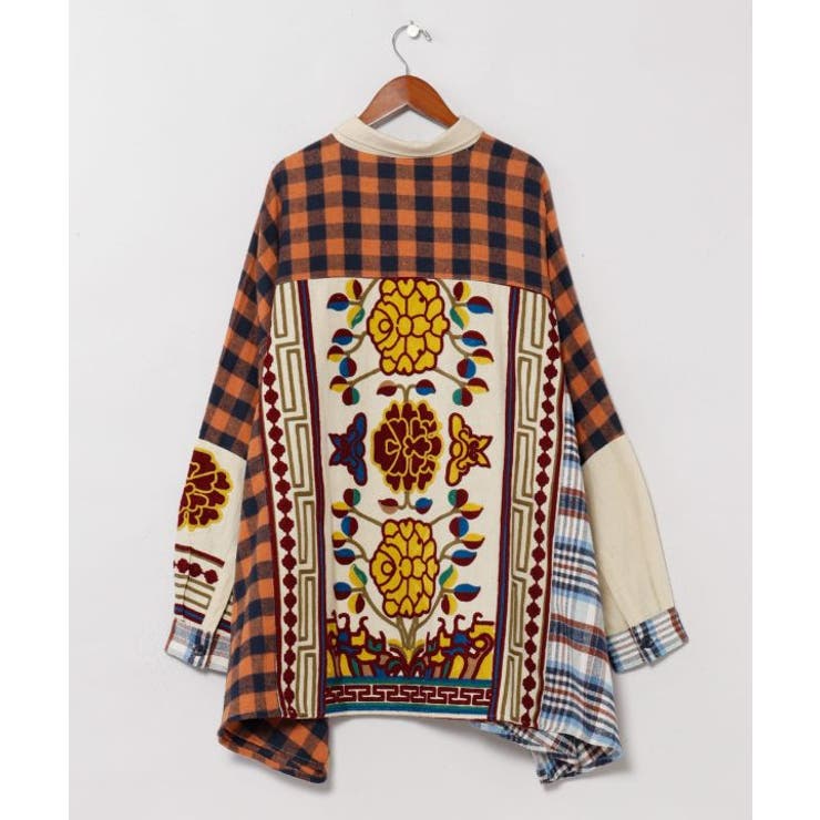 【チャイハネ】チベッチェメンズシャツ | アミナコレクション | 詳細画像14 