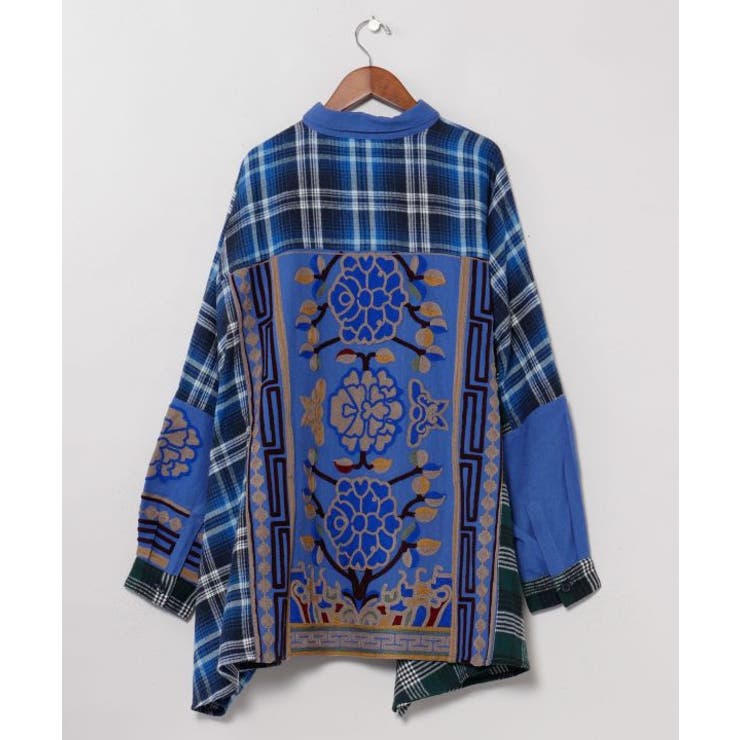 【チャイハネ】チベッチェメンズシャツ | アミナコレクション | 詳細画像17 