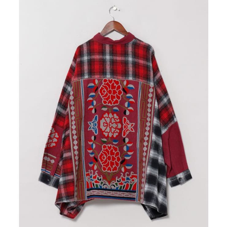 【チャイハネ】チベッチェメンズシャツ | アミナコレクション | 詳細画像18 