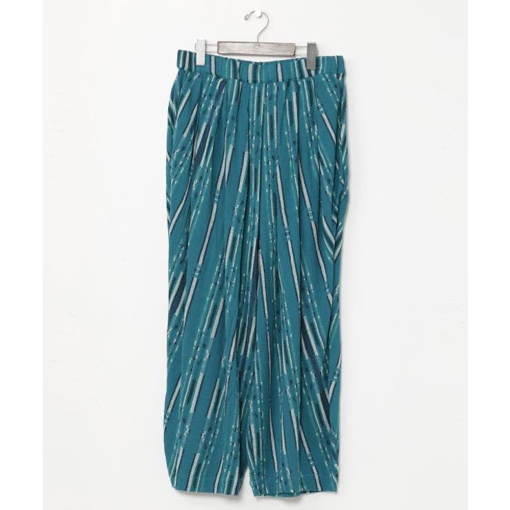 ブルー | 【チャイハネ】ウィルメンズパンツ | アミナコレクション