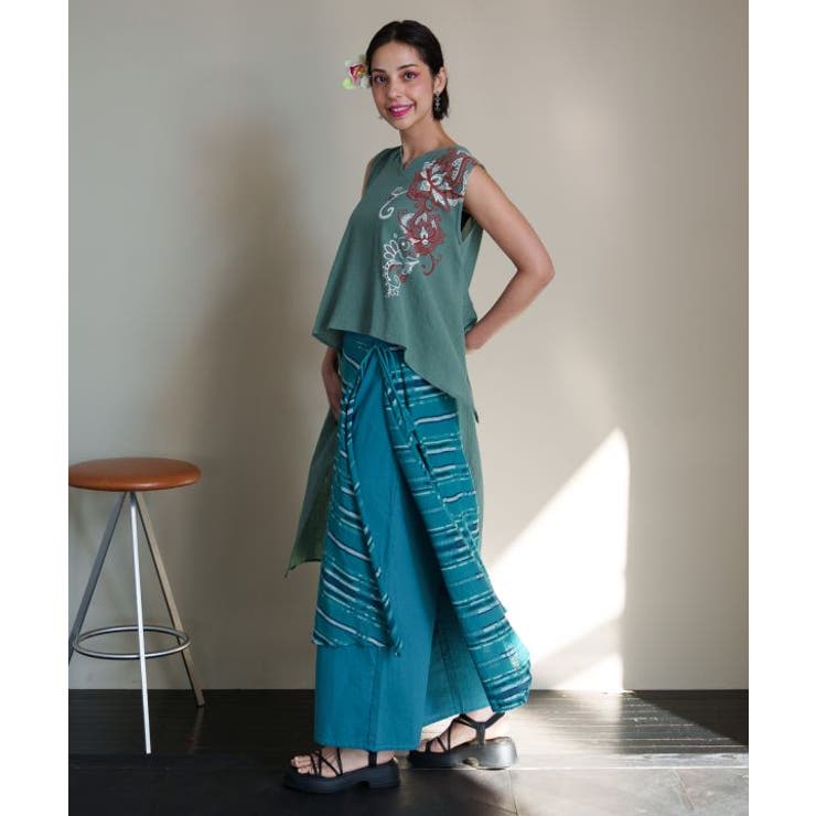 【チャイハネ】ウィル変形ワイドパンツ | アミナコレクション  | 詳細画像15 