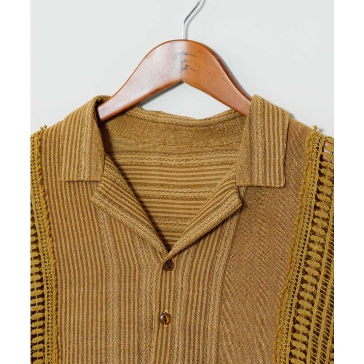 【チャイハネ】ナナミィメンズプルオーバーシャツ | アミナコレクション  | 詳細画像10 