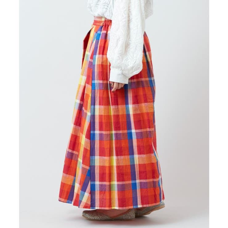 【チャイハネ】サリィアアシンメトリーロングスカート | アミナコレクション  | 詳細画像3 