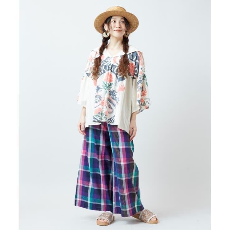 【チャイハネ】サリィアワイドパンツ | アミナコレクション  | 詳細画像3 