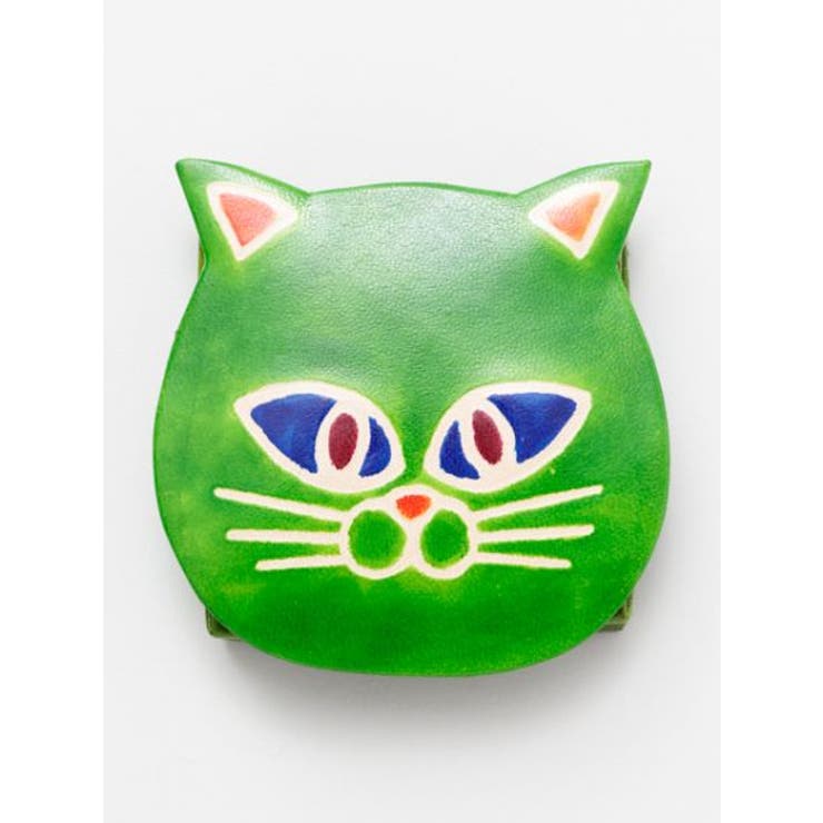 グリーン | 【チャイハネ】キャットコインパース | アミナコレクション 