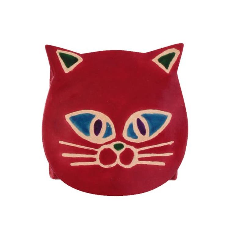 レッド | 【チャイハネ】キャットコインパース | アミナコレクション 