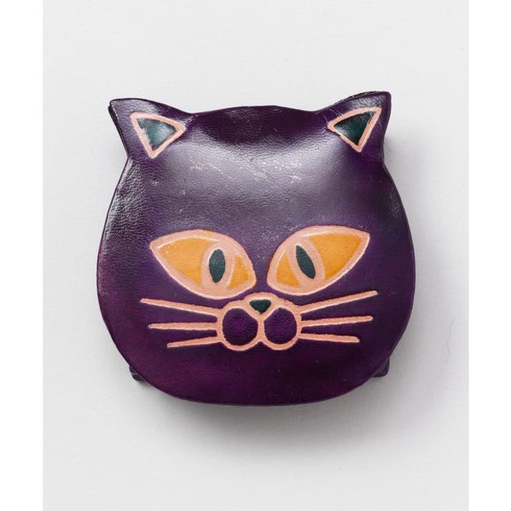 パープル | 【チャイハネ】キャットコインパース | アミナコレクション 