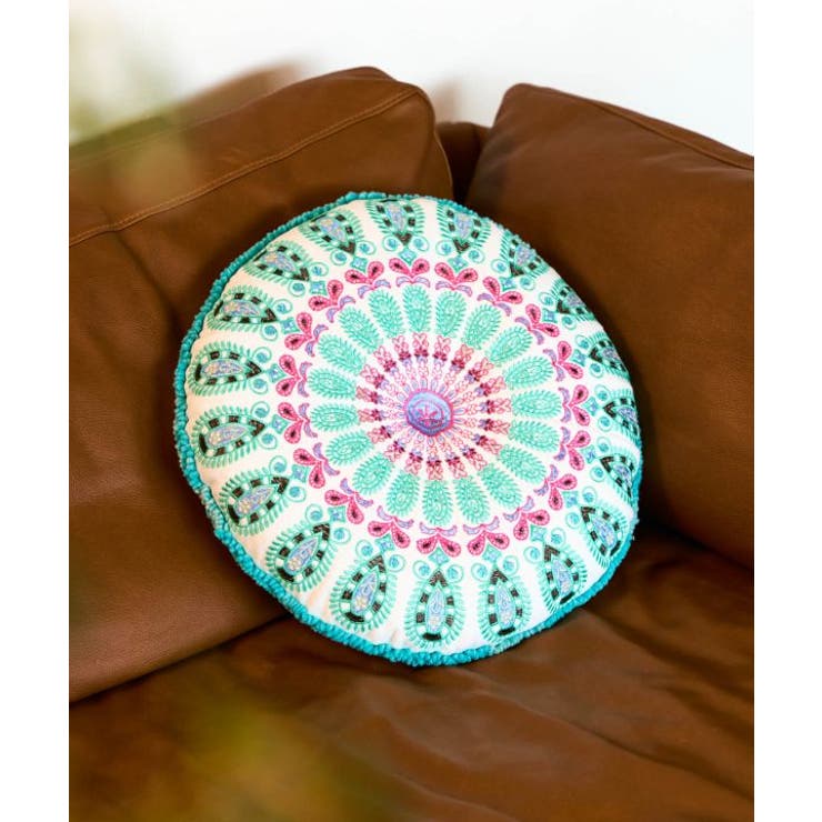 ミント | 【チャイハネ】ジャスタクッション | アミナコレクション 