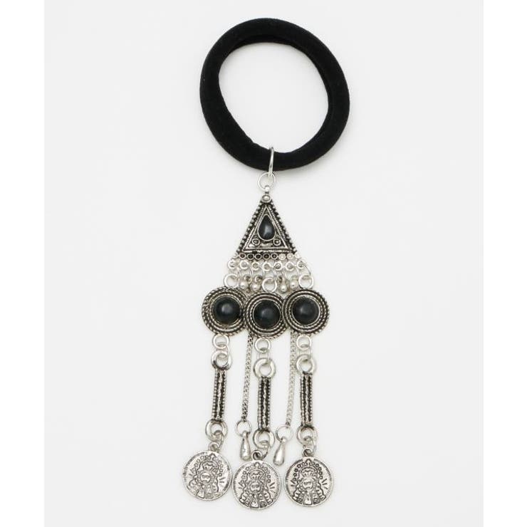 シルバー | 【チャイハネ】トラコインヘアゴム | アミナコレクション 