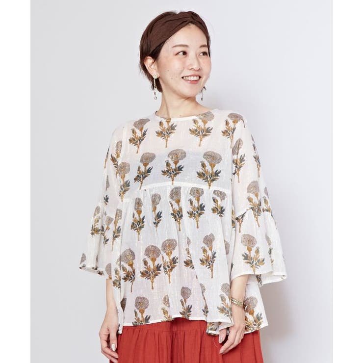 ホワイト | 【チャイハネ】ルレブロトップス | アミナコレクション 