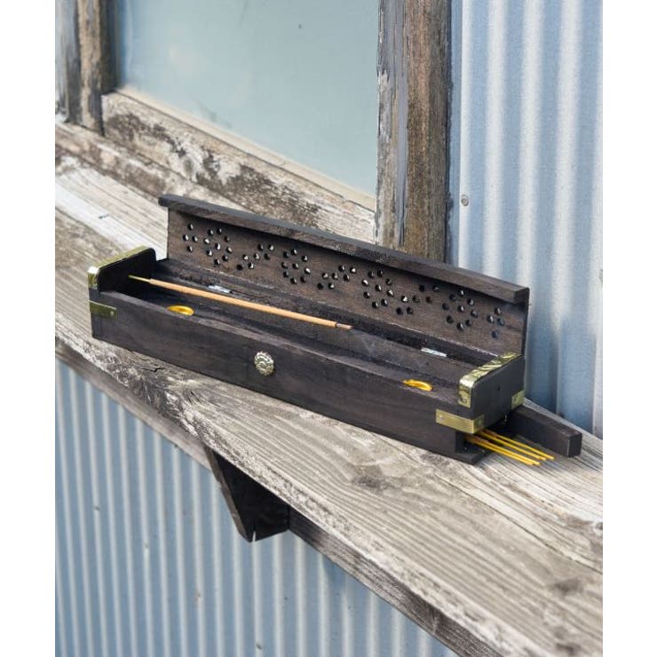 【チャイハネ】ウッドストック香入れ ゴールド | アミナコレクション  | 詳細画像1 