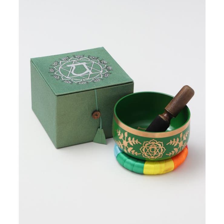 グリーン | 【チャイハネ】チャクラシンギングボウル | アミナコレクション 