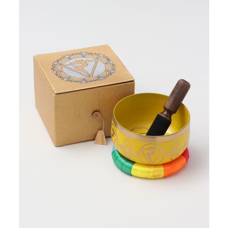 イエロー | 【チャイハネ】チャクラシンギングボウル | アミナコレクション 