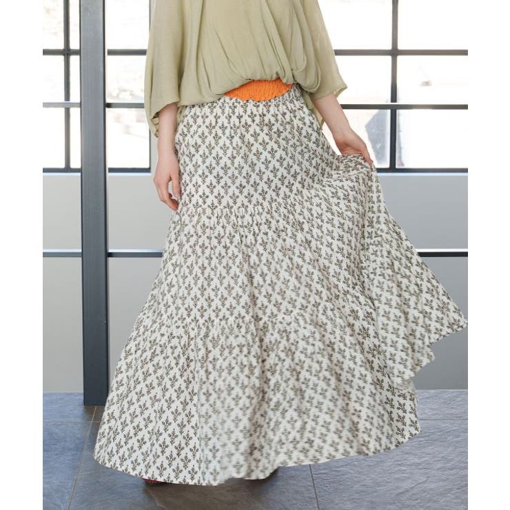 ホワイト | 【チャイハネ】タニーシュスカート | アミナコレクション 