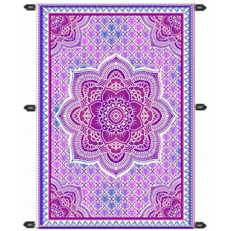 パープル | 【チャイハネ】ラジャスループマルチクロス | アミナコレクション 