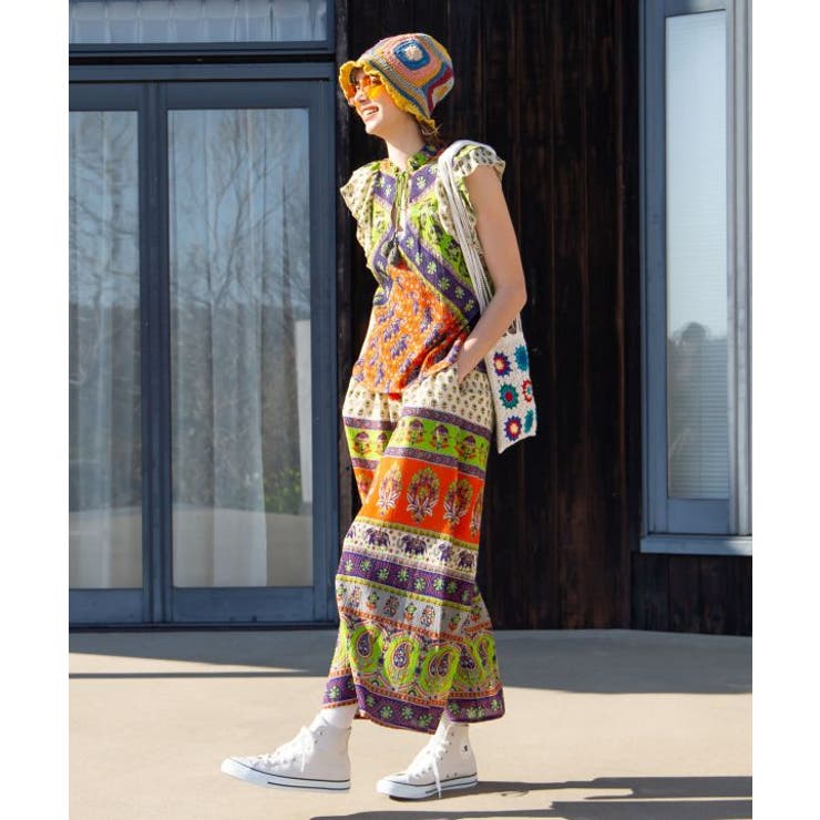 【チャイハネ】クロシェンショルダーバッグ | アミナコレクション  | 詳細画像1 