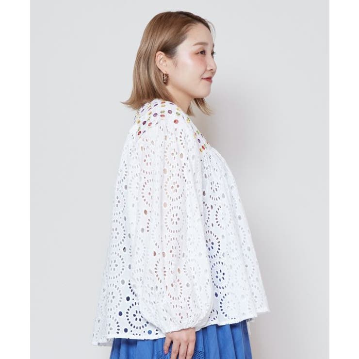 チャイハネ　アミナ　ミラーロＴＯＰ ミラーロTOP(WHITE): 『チャイハネ』公式通販