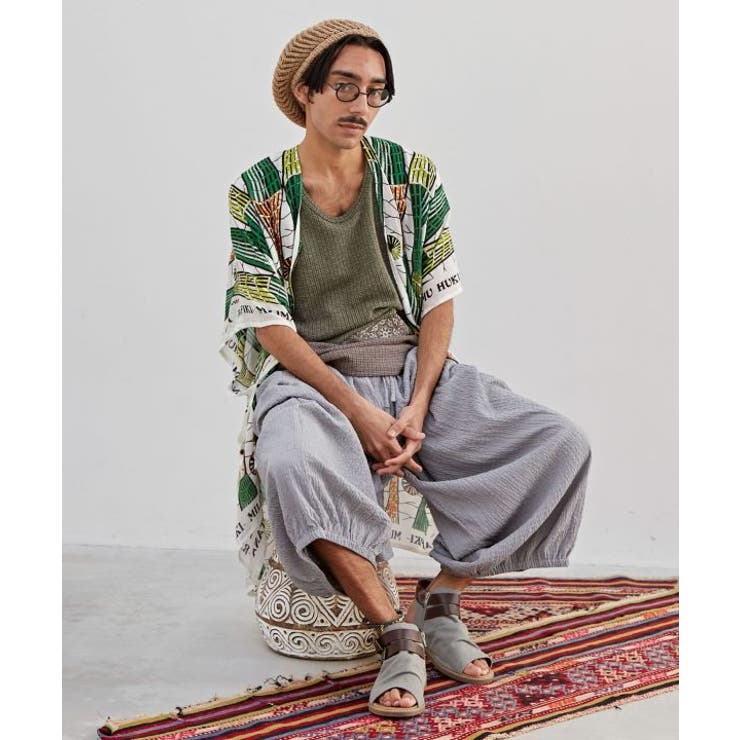 【チャイハネ】スプラムメンズパンツ | アミナコレクション | 詳細画像1 