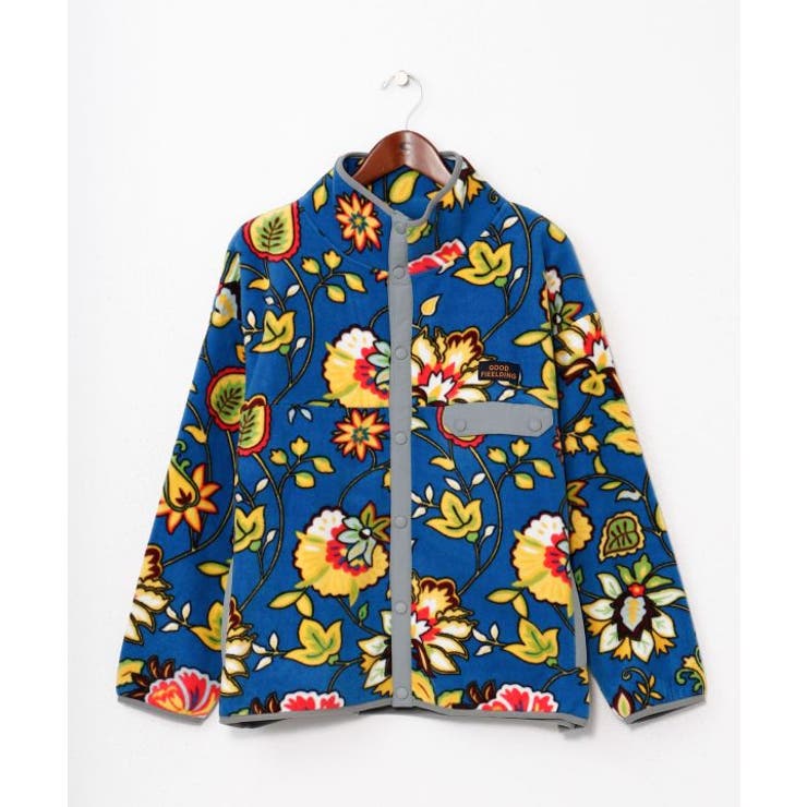 ブルー | 【チャイハネ】Amina×grn パタフリジャケット | アミナコレクション 