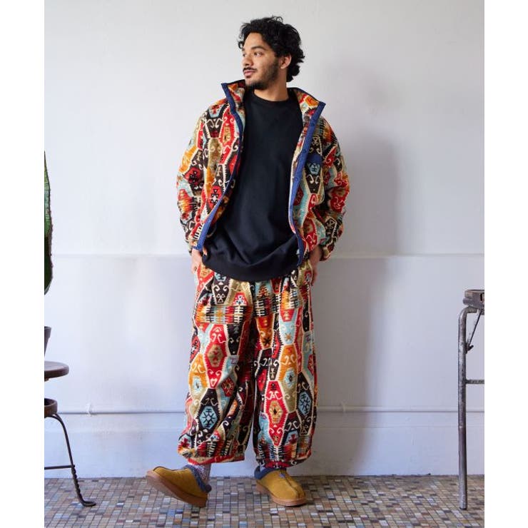 【チャイハネ】Amina×grn パタフリメンズジャケット | アミナコレクション | 詳細画像1 