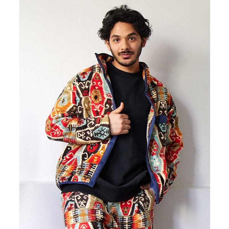 【チャイハネ】Amina×grn パタフリメンズジャケット | アミナコレクション | 詳細画像2 