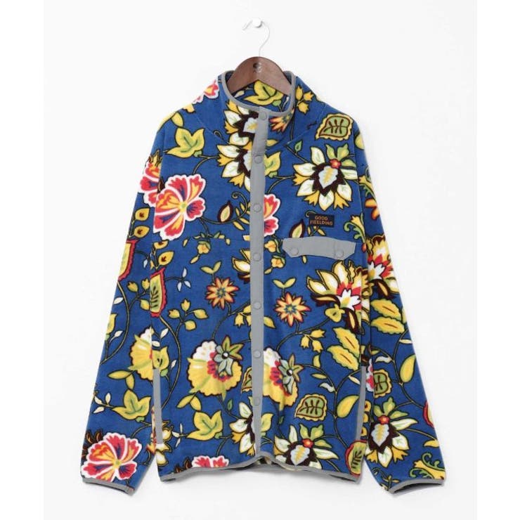 ブルー | 【チャイハネ】Amina×grn パタフリメンズジャケット | アミナコレクション