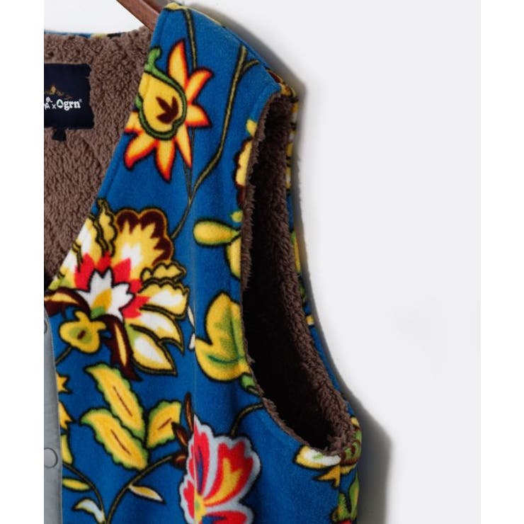 【チャイハネ】Amina×grn パタフリメンズベスト | アミナコレクション | 詳細画像9 