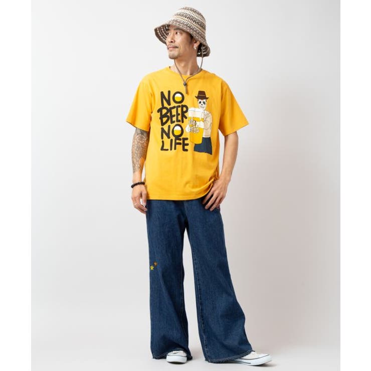 【チャイハネ】ノビノラメンズTシャツ【Amina×grn×横浜ビール】 | アミナコレクション  | 詳細画像2 