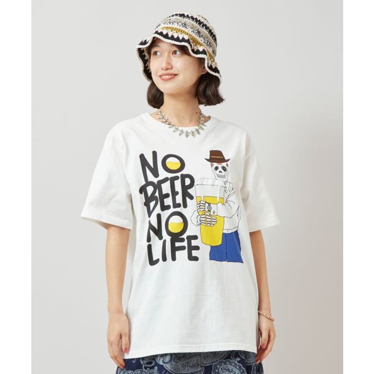 【チャイハネ】ノビノラメンズTシャツ【Amina×grn×横浜ビール】 | アミナコレクション  | 詳細画像5 