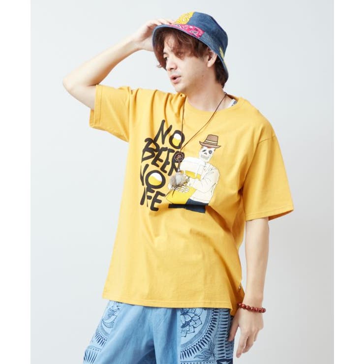【チャイハネ】ノビノラメンズTシャツ【Amina×grn×横浜ビール】 | アミナコレクション  | 詳細画像8 