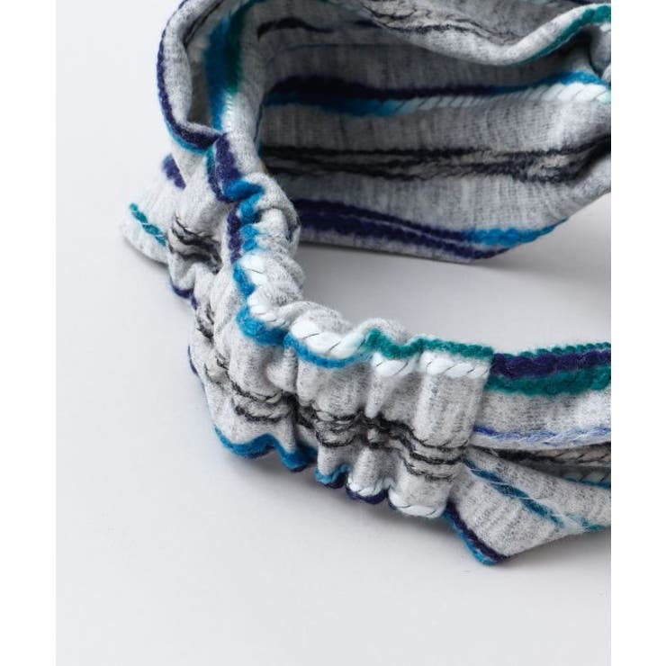 【チャイハネ】ソフトボーダーヘアバンド | アミナコレクション  | 詳細画像2 