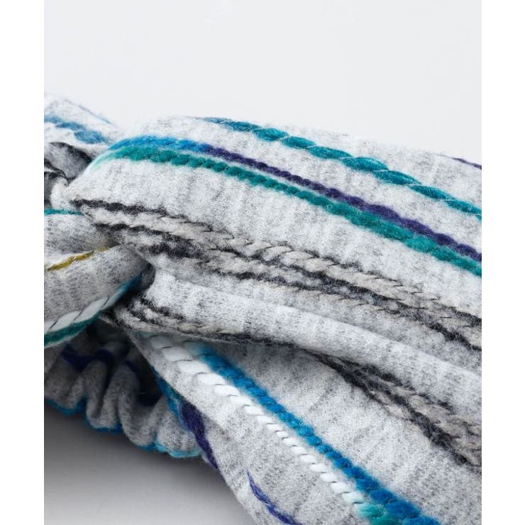 【チャイハネ】ソフトボーダーヘアバンド | アミナコレクション  | 詳細画像3 