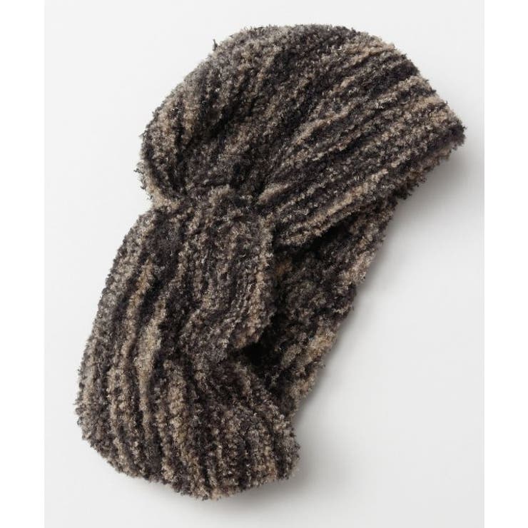 カーキ | 【チャイハネ】ネオミックスニットヘアバンド | アミナコレクション 