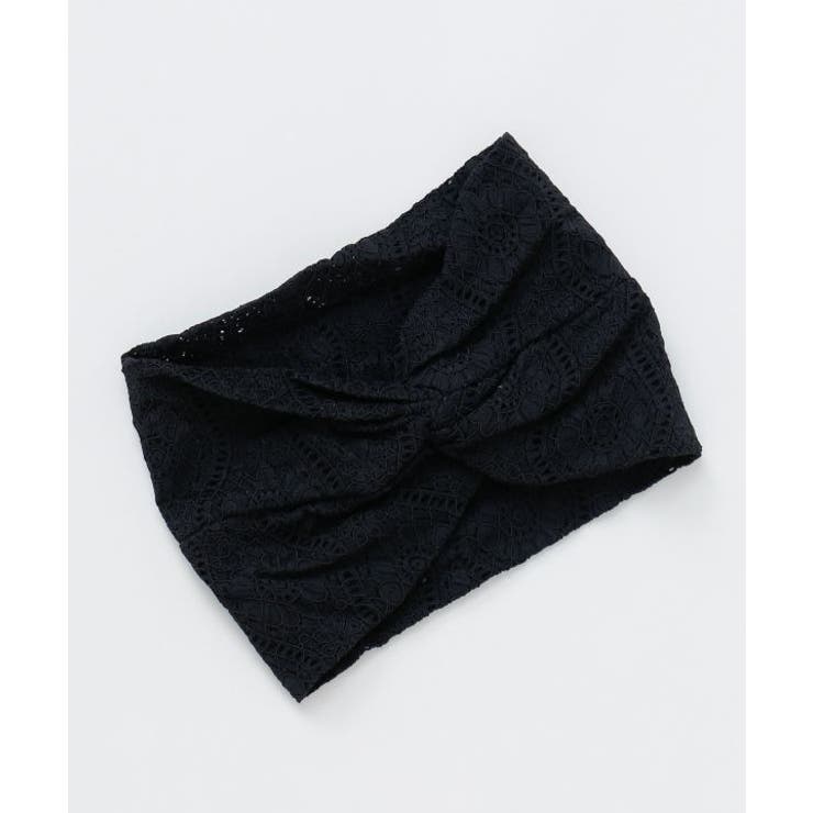 ブラック | 【チャイハネ】ミスティックレースヘアバンド | アミナコレクション 