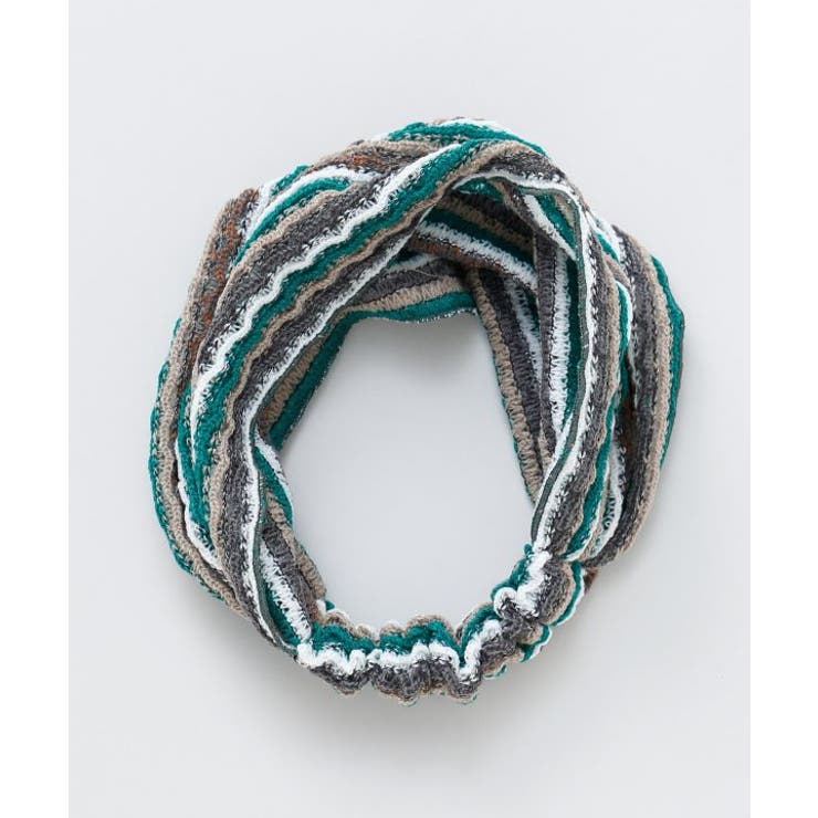 グリーン | 【チャイハネ】ミックスラインヘアバンド | アミナコレクション 